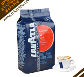 意大利原裝進(jìn)口拉瓦薩咖啡豆lavazza TOP CLASS紅標牌意式經(jīng)典1kg