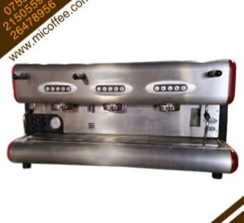 La San Marco圣馬可三頭半自動(dòng)電控商用二手咖啡機