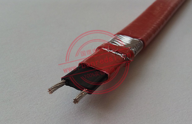 高溫自限溫電伴熱帶結構